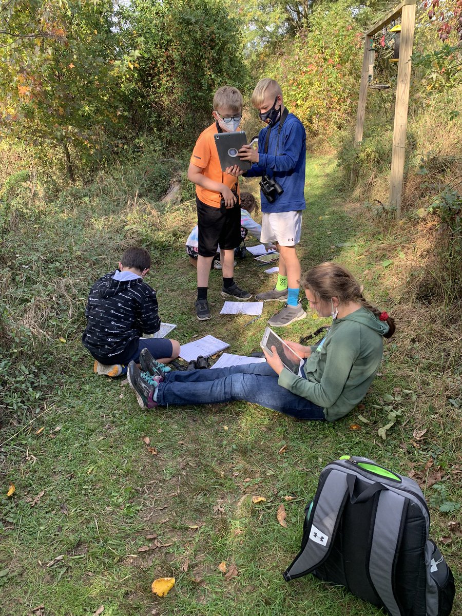 Using our resources to identify birds at Harford Glen was really fun! #cvesbettertogether <a href="/cveschargers/">Churchville Chargers</a>