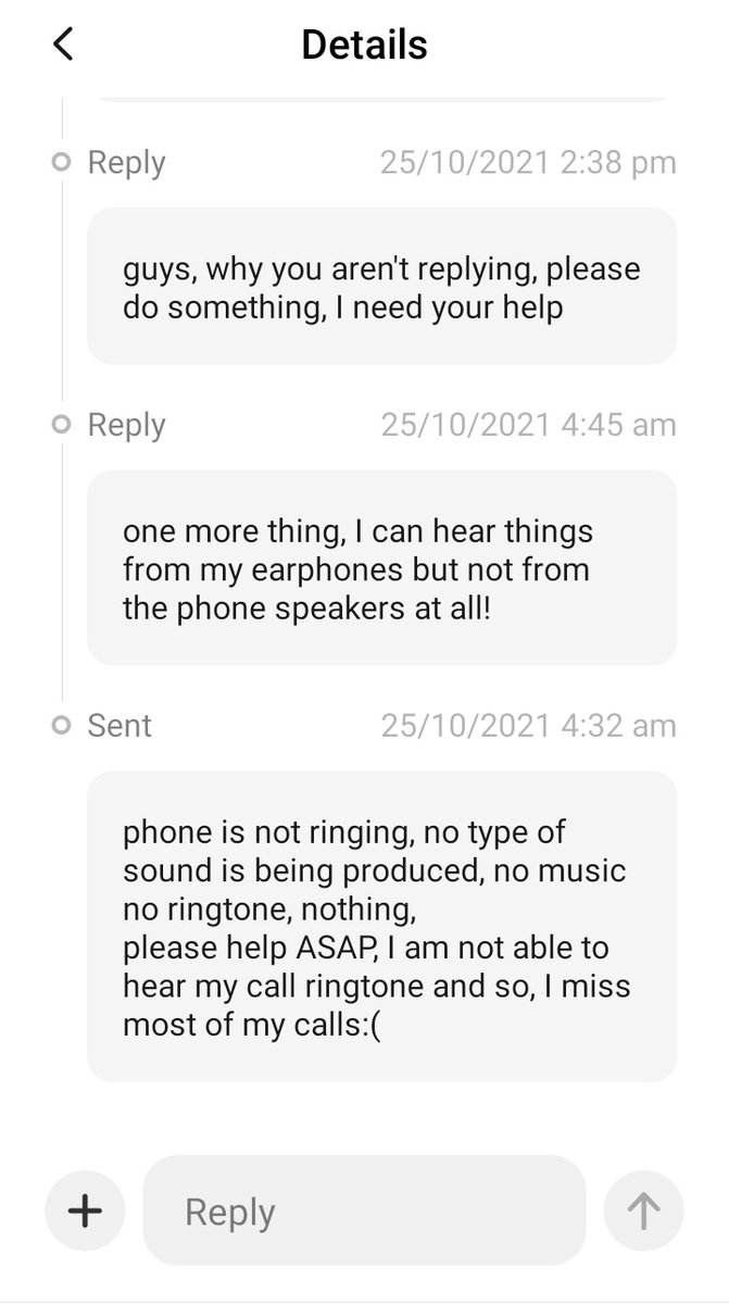 Anmol3103's tweet photo. What's happening @XiaomiIndia ?
This is your customer care service?? https://t.co/pqEWULG02I