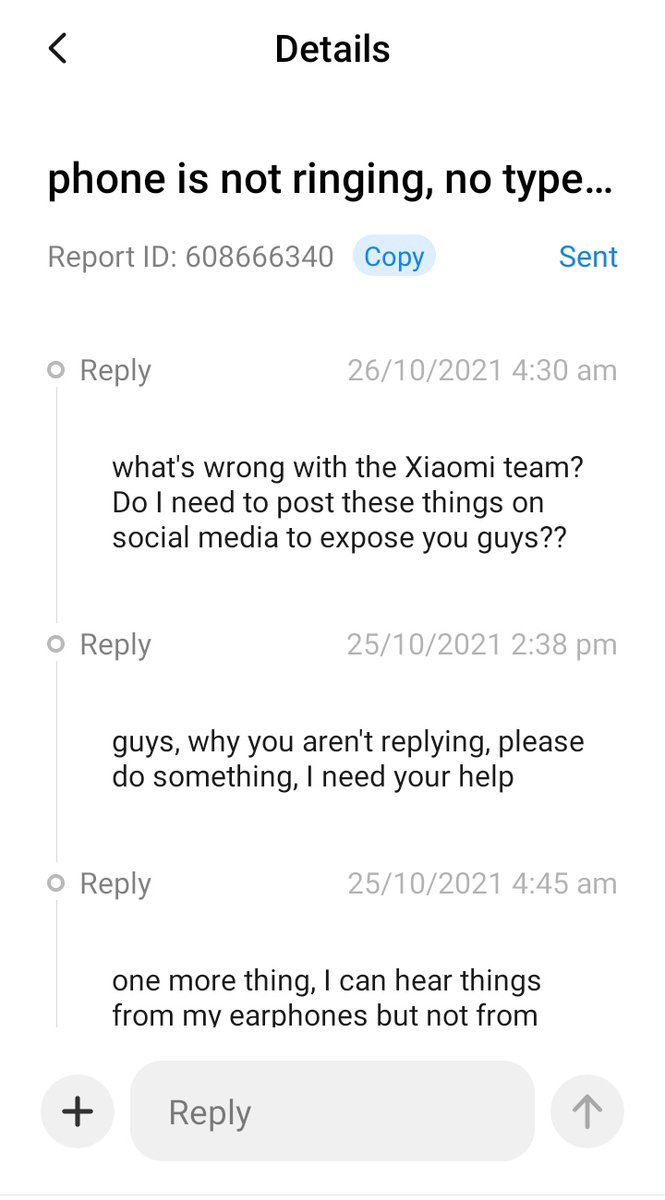Anmol3103's tweet photo. What's happening @XiaomiIndia ?
This is your customer care service?? https://t.co/pqEWULG02I