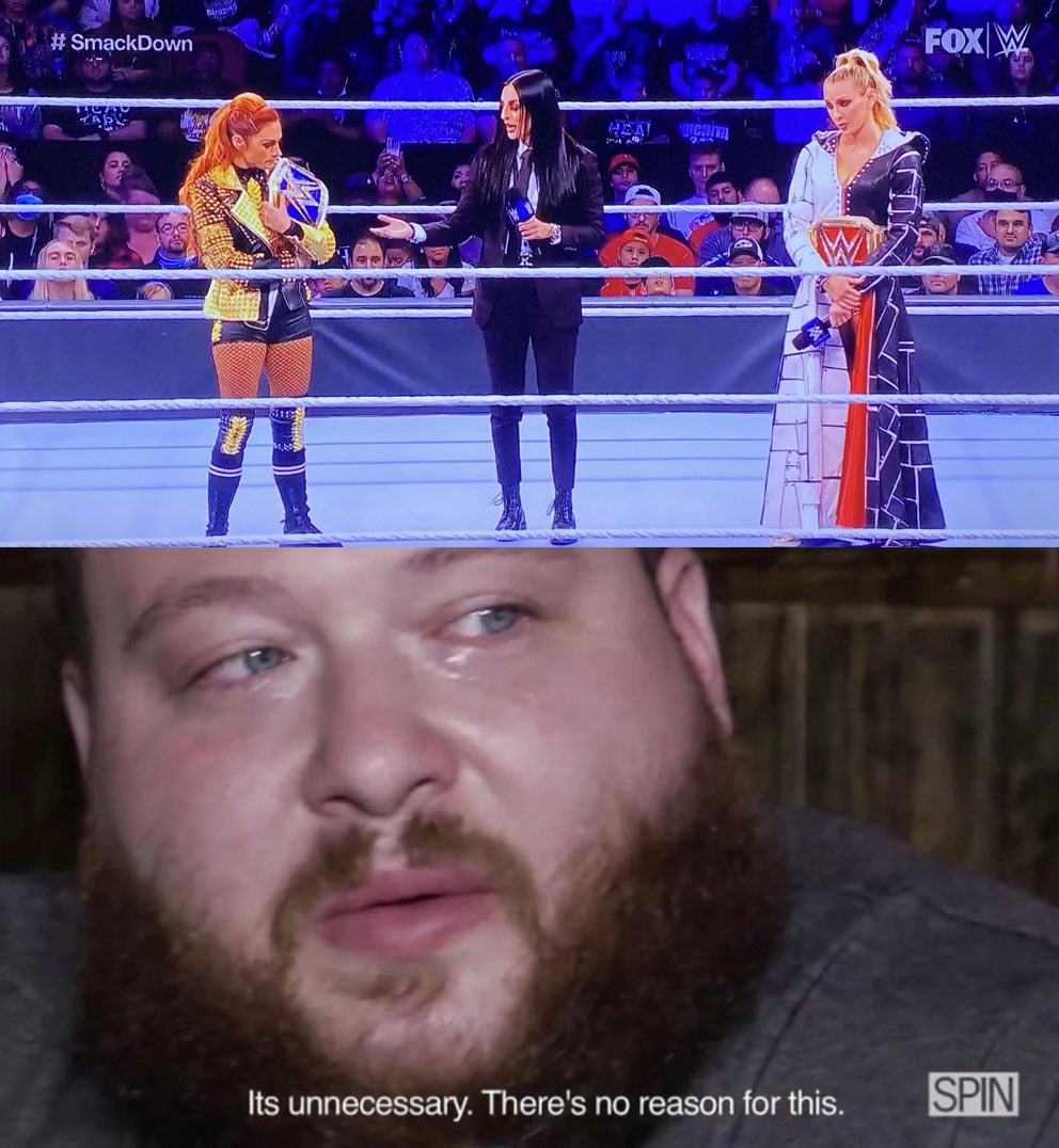 mychemsuplex's tweet photo. #smackdown #wweraw #wwe https://t.co/fd7WxwBdtZ