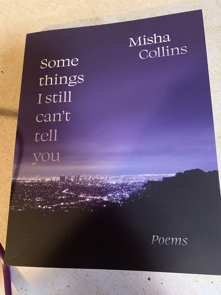 michell46473748's tweet photo. #SomeThingsIStillCantTellYou loving the book @mishacollins it’s great surprise from my husband. https://t.co/H0hzC30P6E