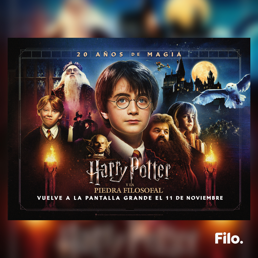 filonewsOK's tweet photo. 🍿 Preparen los pochoclos y las varitas mágicas porque HARRY POTTER VUELVE A LA PANTALLA GRANDE 🎬 https://t.co/sBOKadOXeN