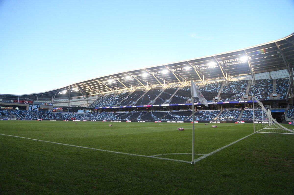 USWNT's tweet photo. 📍 @allianzfield https://t.co/tzlNlIy402