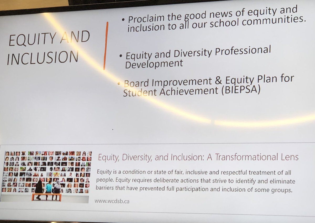 nottenloretta's tweet image. Update to Board regarding the key elements of our @WCDSBNewswire WellBeing plan - critical to strong staff and students and the foundation for #SuccessForEach &amp;amp; #PlaceForAll  #SentToBuild