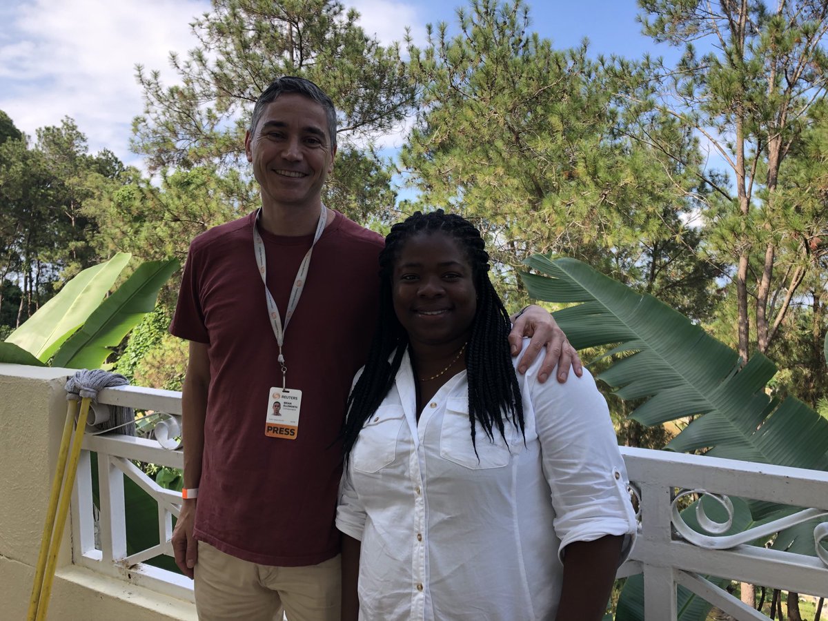 brianpablo10's tweet image. Proud to be sharing bylines with an amazing reporter and an amazing woman ⁦@GessikaThomas⁩  photo credit to the great ⁦@haroldisaac⁩ #haiti