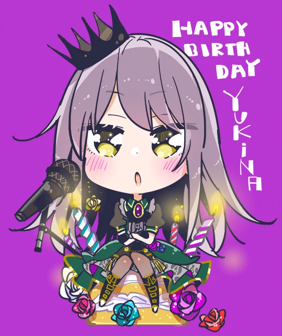 おめでとう～🌹
#湊友希那生誕祭2021 
#湊友希那誕生祭2021 