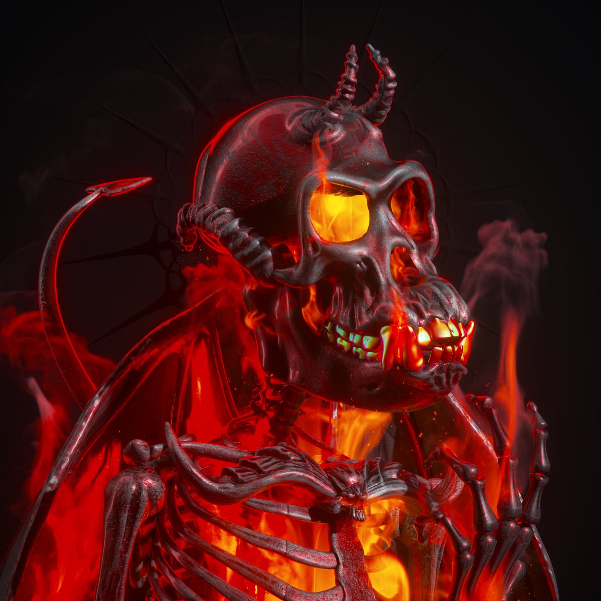 WickedBoneClub's tweet image. Official details for the Wicked Monster Bone Club release on October 31st are now live! Please read the thread below for all information regarding the public and Ritual Recipe minting processes. 💀 #TheMonstersAreComing #WickedBoneClub #NFT