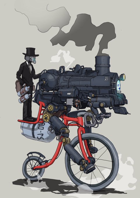 「bicycle standing」 illustration images(Latest)｜3pages