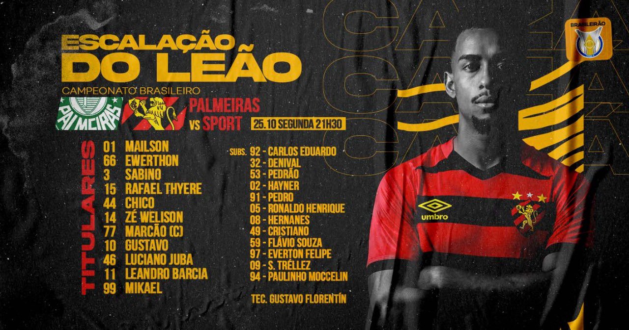 Sport Club do Recife on X: Ganhamos, seu Sidney! 🖤 Obrigado por ser Sport  e encantar gerações ao seu redor. Bom descanso e nossos sentimentos a toda  a família. / X