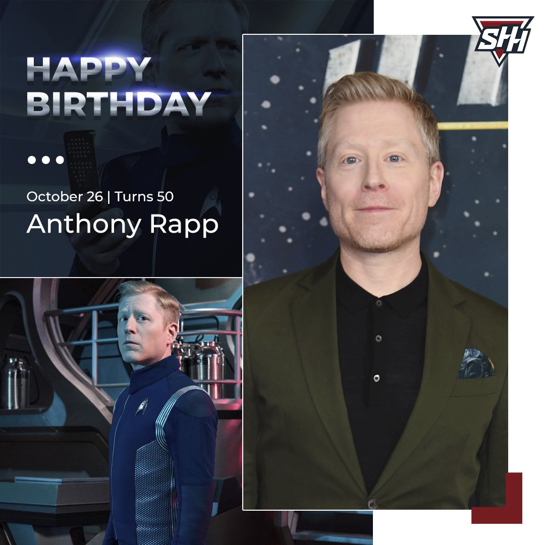 Happy Birthday to Star Trek: Discovery\s Anthony Rapp!   