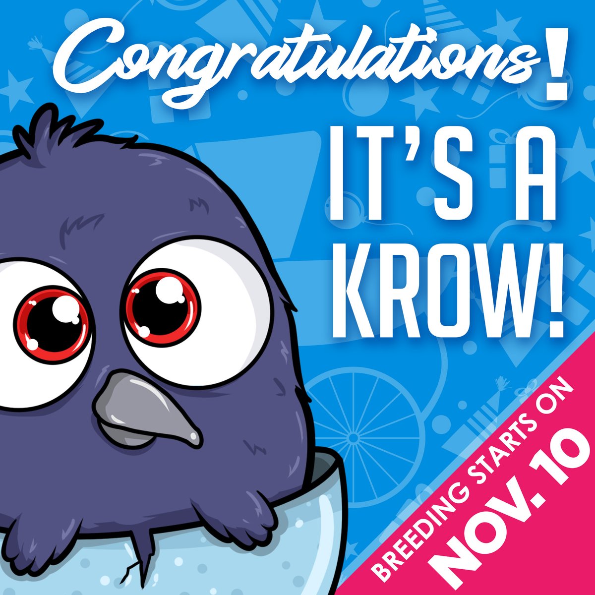 KrowsCo's tweet photo. Baby Krows!! A Deep Dive Into Everything You Need To Know For Breeding by Moody Krows: https://t.co/AouklxsQWe https://t.co/TJUiKAMFbC