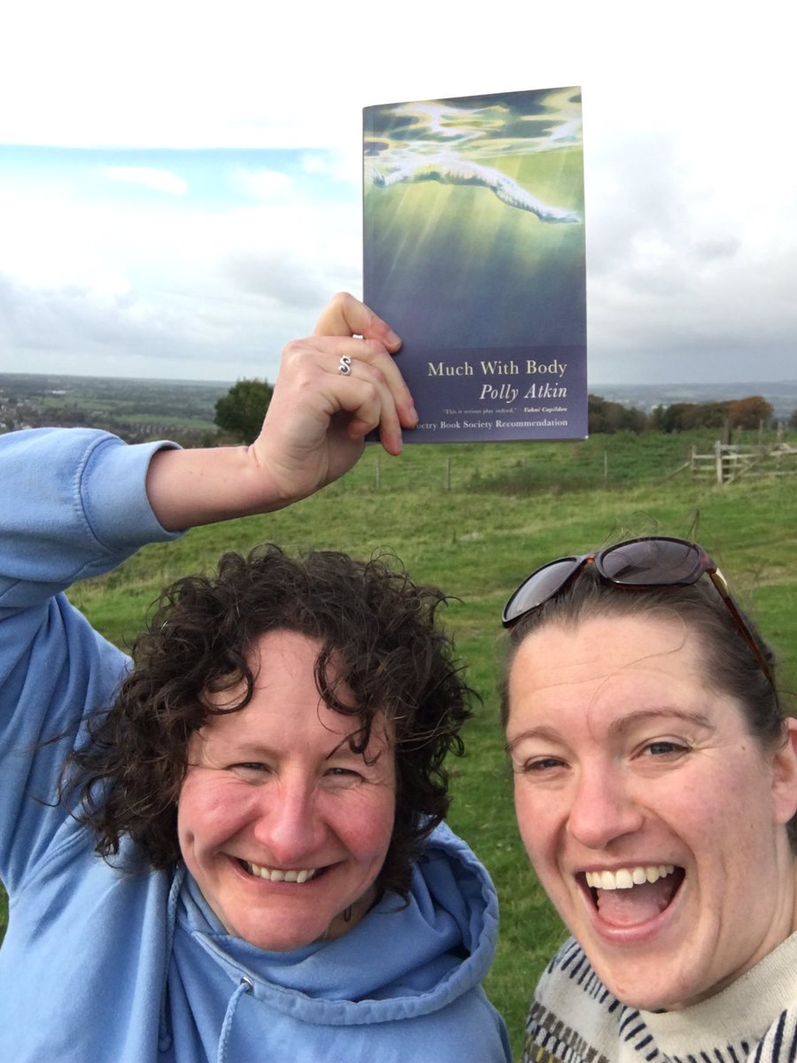 LorenCafferty's tweet photo. Late post but today (yesterday’s)!adventure for @pollyrowena #MuchWithBody was following in the footsteps - sometimes very boggy footsteps - of the Pendle Witches. We even took a poet today @halekatie #poetry https://t.co/GkRzMmxOFp