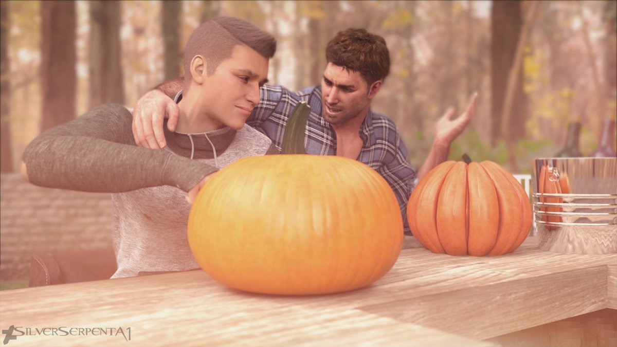 Nivanfield Monday could be a thing right?

Some more Halloween art. 

#nivanfield #halloween #residentevil #rebhfun #piersnivans #chrisredfield #FanArtMonday #fanart