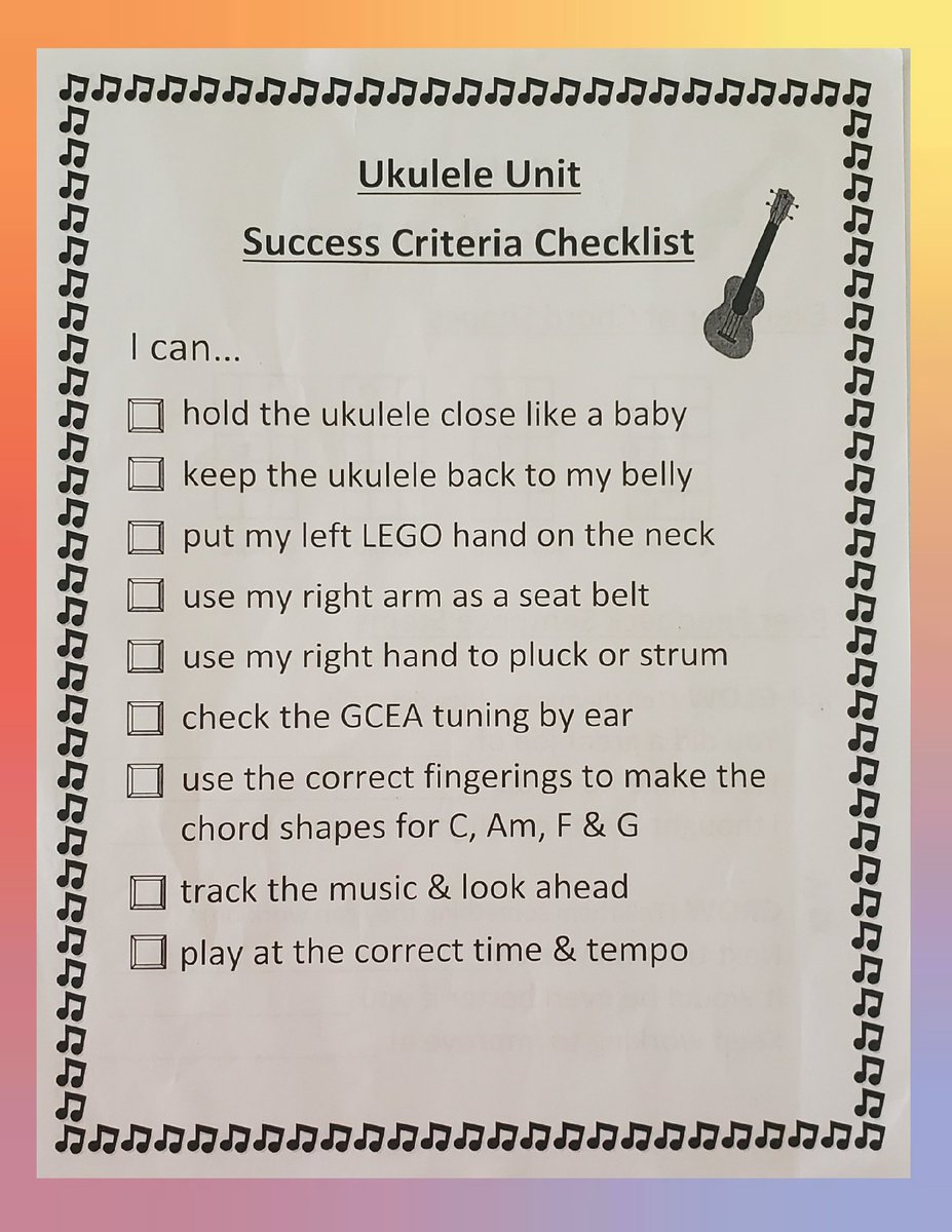 SnapClapPat's tweet photo. So proud of my 4th &amp; 5th Grade @JSES_Stallions! 😍 They went from never having played a #Ukulele before, to co-constructing success criteria, knowing how to self-assess AND give each other peer feedback! 👏🏽 #StudentOwnership #PeerPower #FBISDLearns #JEPL #PDinAction @FortBendISD https://t.co/SsaHZaAaFY