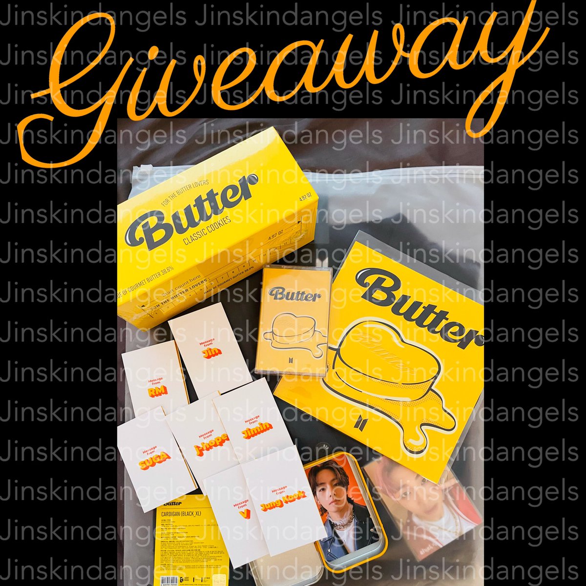 jinskindangels's tweet photo. A 🧈 butterful giveaway

🧈RULES🧈

1. USA only
2. Like and retweet (must do both) 
Ends: October 31, 2021

Winner will be tagged below have 24 hours to dm me and claim.

*you do not have to follow me https://t.co/rz1UXODwox