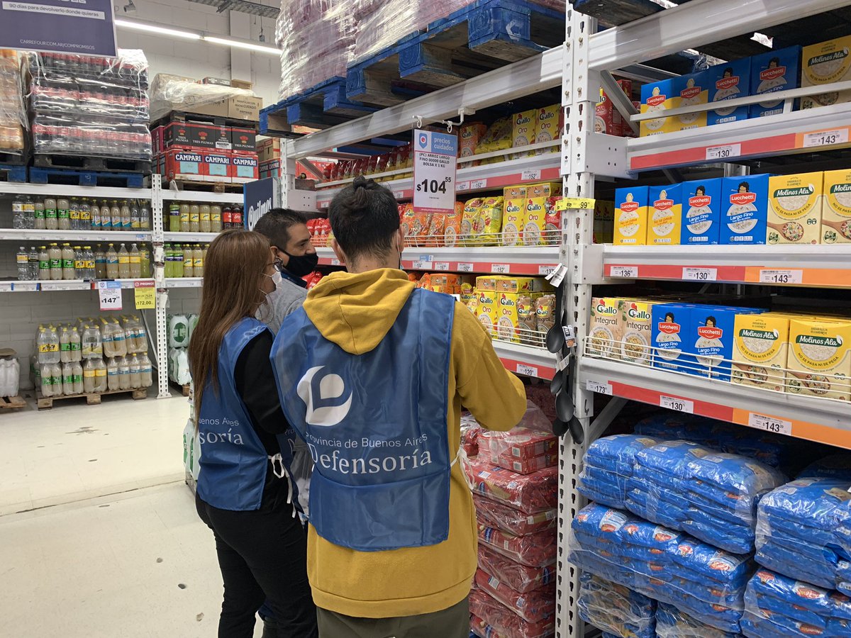 fdearma's tweet photo. Hoy la delegación de Merlo de la Defensoria del Pueblo de Buenos Aires recorrió diferentes supermercados e hipermercados para controlar el cumplimiento del acuerdo de precios.

Cuidamos tu bolsillo, te cuidamos a vos. 

#DefensoríaPBA https://t.co/AUhz26fAJZ