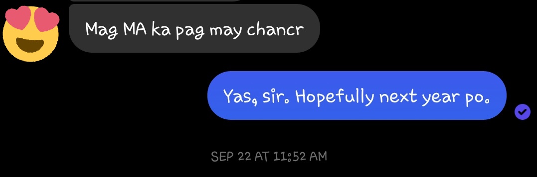 Ljane231995's tweet photo. Thank you for this! Haha lol. Didn't expect to receive a msg from you. Now, I'm enchanted by my dreams coz of ü. 😘 https://t.co/Sa6mNL5PQU