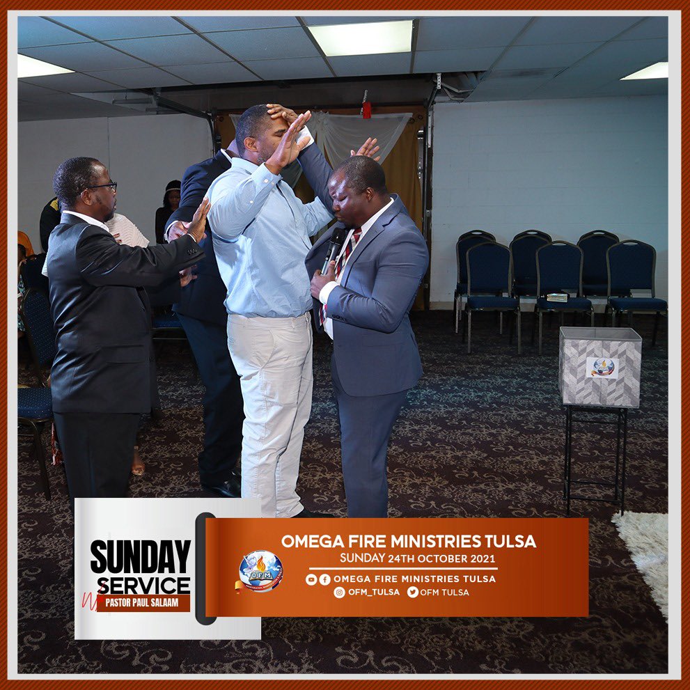 OFM_tulsa's tweet photo. HIGHLIGHTS OF SUNDAY SERVICE WITH PASTOR PAUL SALAAM (24TH OCTOBER 2021) #worship #praise #WordSession #Healing #ofmtulsa #deliverance #Prayer #pastorpaulsalaam https://t.co/5BcBhA6ozT