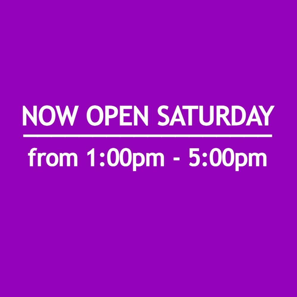 pvamurecsports's tweet photo. NEW HOURS ALERT!
After much thought and consideration, we have made the decision to change our business hours on Saturdays. Beginning this Saturday (10/30) we will be opening Saturdays from 1:00pm - 5:00pm! Come in and get on your Saturday Sweat Session! #pvamurec #opensaturdays https://t.co/f1RaSsfhoD