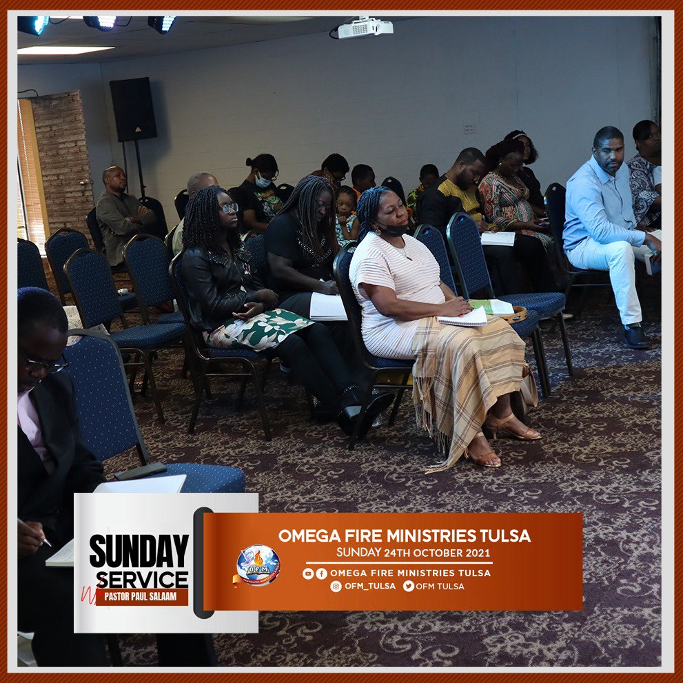 OFM_tulsa's tweet photo. HIGHLIGHTS OF SUNDAY SERVICE WITH PASTOR PAUL SALAAM (24TH OCTOBER 2021) #worship #praise #WordSession #Healing #ofmtulsa #deliverance #Prayer #pastorpaulsalaam https://t.co/39EQm9Z8Af
