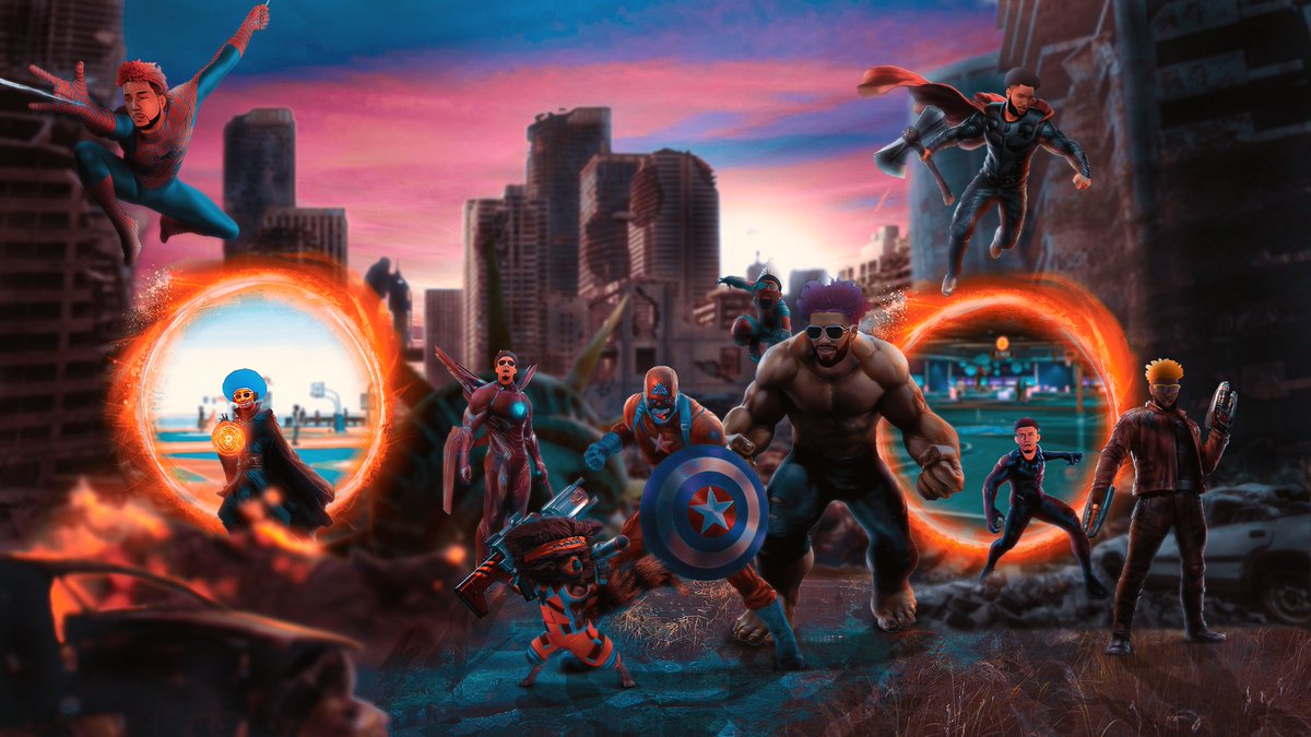 VisualsByAllan's tweet photo. DF x Avengers
All Support is Appreciated
Last Submission for the #DFDC2 https://t.co/7xArYPoPTP