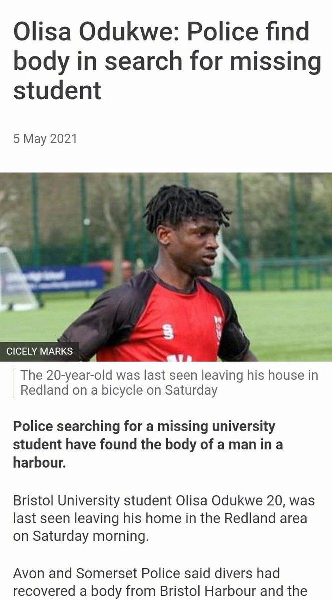 MsCloud10's tweet photo. Why are so many young black adults going missing and  being found dead in water? All in the last 12 months? Something is weird.. 

#blm https://t.co/lI3gCQYnB7