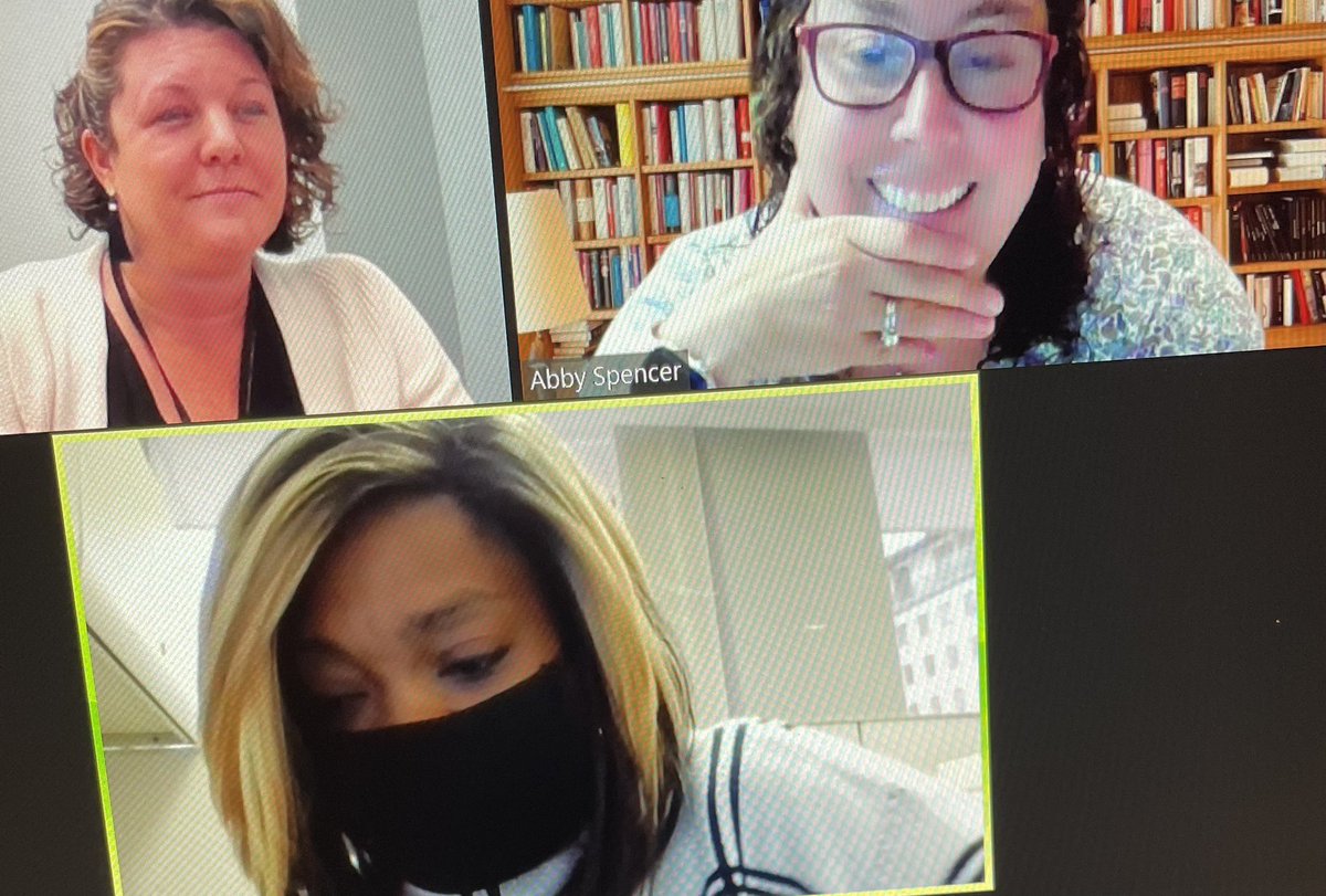 🎉🤔🤔🎉<a href="/WashUAcadEd/">WashU Academy of Educators</a> leadership team deep in thought about how best to get our #MedEd messages out there? Any ideas from the pros? What advice can you share with us <a href="/FutureDocs/">Vinny Arora MD MAPP</a> <a href="/HarvardMacy/">Harvard Macy</a> <a href="/KristinaDzara/">Kristina Dzara, PhD, MMSc</a> <a href="/JH_TSP/">Johns Hopkins Teaching Skills Programs</a> @WUDeptMedicine <a href="/ETSshow/">Mark Shapiro, MD</a>