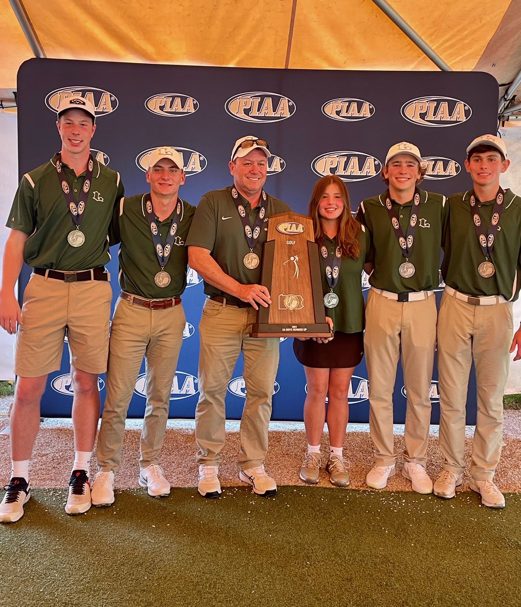 GolfLewisburg's tweet image. The Lewisburg Green Dragons, AA State Runner Up!   So proud of our Dragons!  🐉⛳️💪