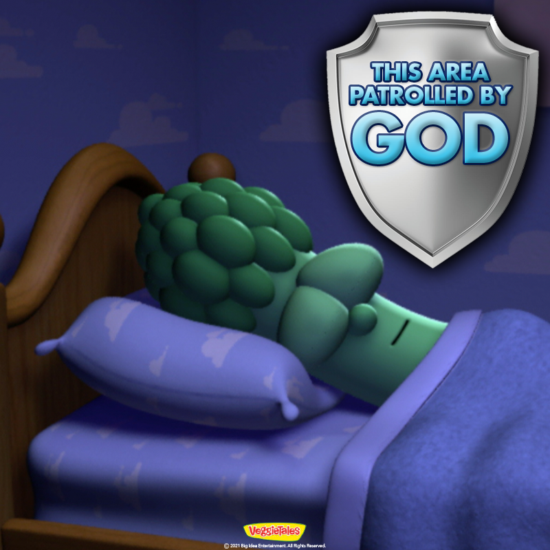 VeggieTales's tweet photo. For He will command His angels concerning you to guard you in all your ways. -Psalm 91:11 https://t.co/SXpxK0URUs