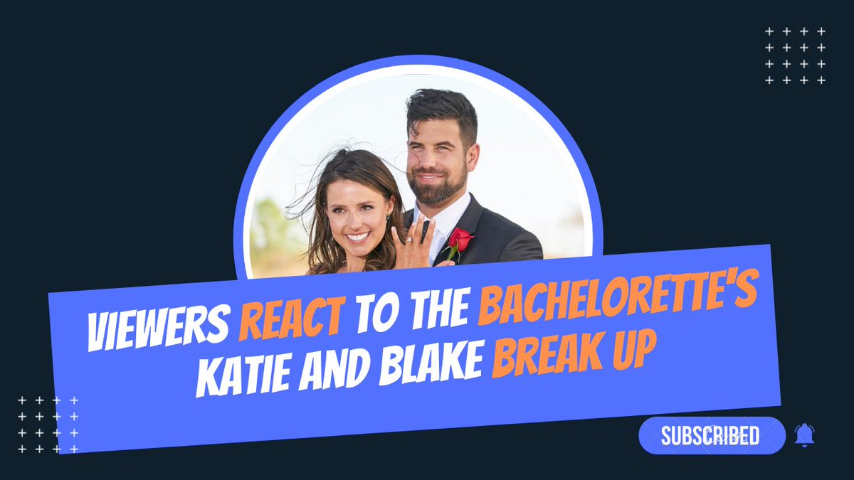PopReactionz's tweet photo. Viewers React to The Bachelorette's Katie Thurston and Blake Moynes Break Up

https://t.co/mMMBLu99yB https://t.co/itFOBo8xOr