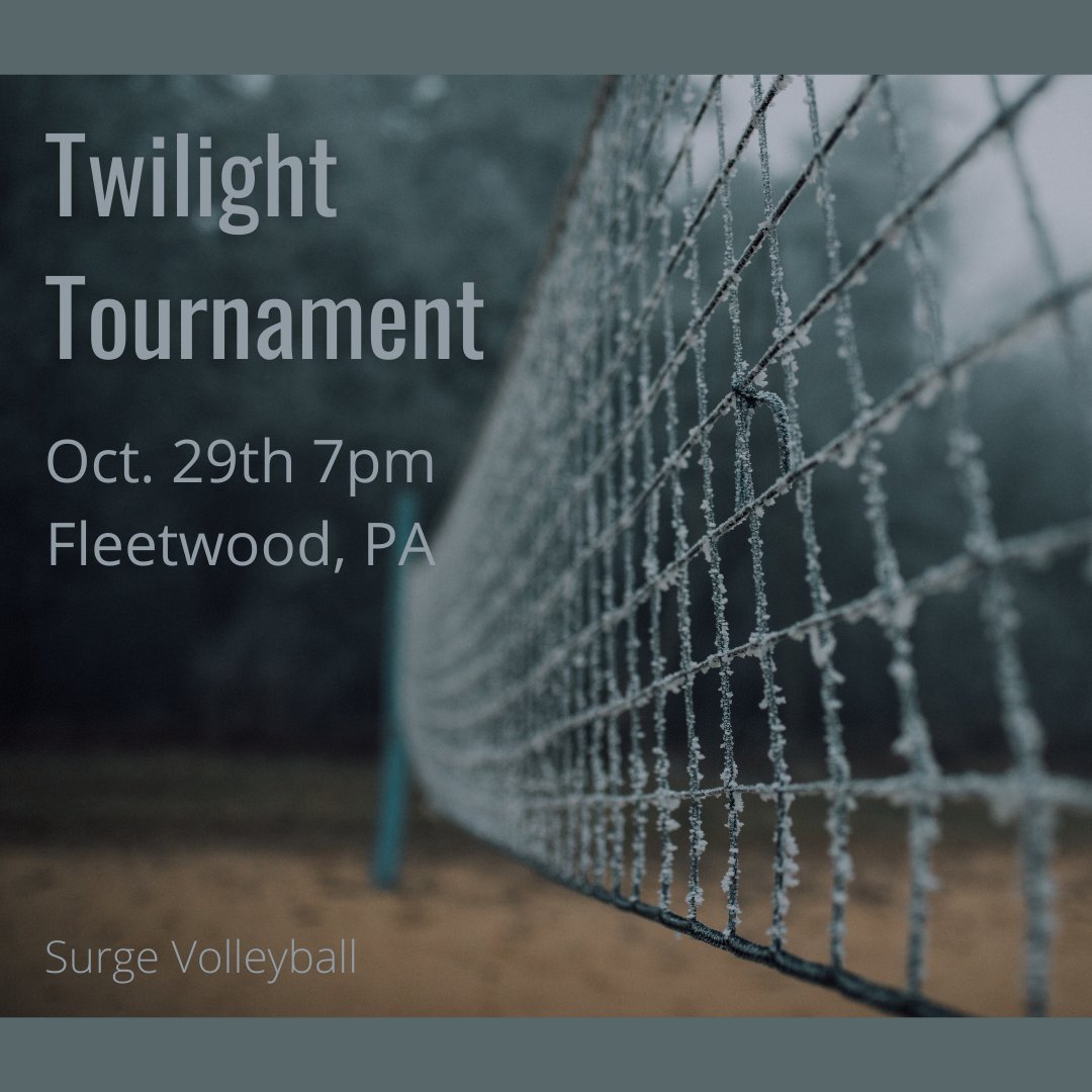 SurgeVBC's tweet photo. Our indoor quads tournament is this Friday! Register now!!

https://t.co/yXuG7ix52I https://t.co/9cJvGxUBMs