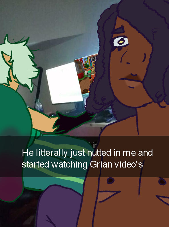 SleepyMarsupa's tweet photo. His was a friends idea not mine. I added Grian out of spite because my friend jokingly said he hated Grian. #mcyt #cookierun #cookierunkingdom #Memes #shittyedit #ship #clovercookie #licoricecookie https://t.co/obEP1FKwPO