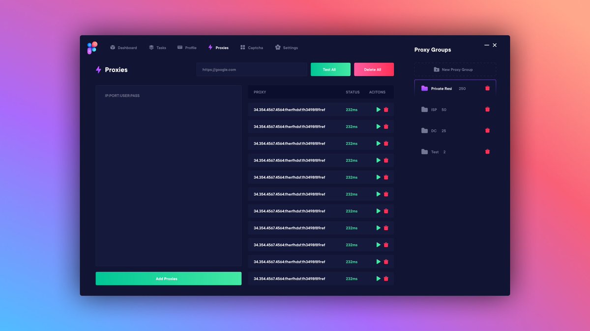 ShadeAIO's tweet photo. Taking you to a new era of sneaker automation - ShadeAIO 🪄 

• An innovative interface at your full control.
• Clear-cut analytics. 
• Ready for all users at the click of a button.

The software that you need. Retweet and tag a friend for a beta license! 🎰 https://t.co/UbfNCOOMDu