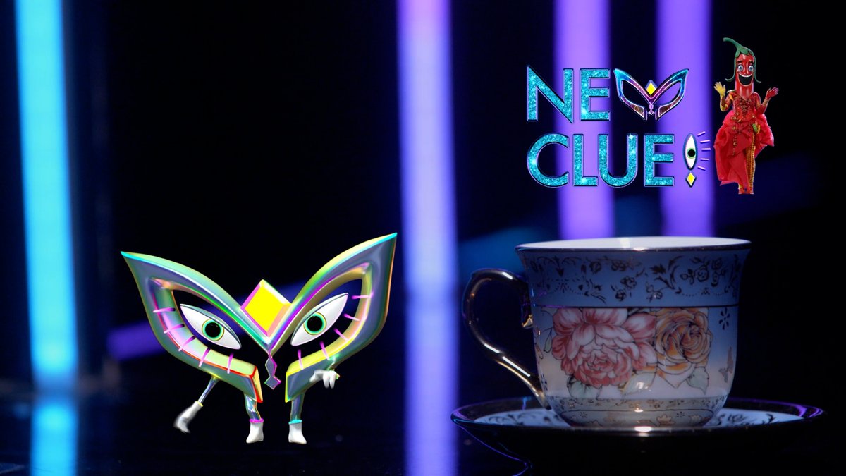 MaskedSingerFOX's tweet image. That's a quali-tea clue, #PepperMask! What does it mean to you? ☕️ #TheMaskedSinger