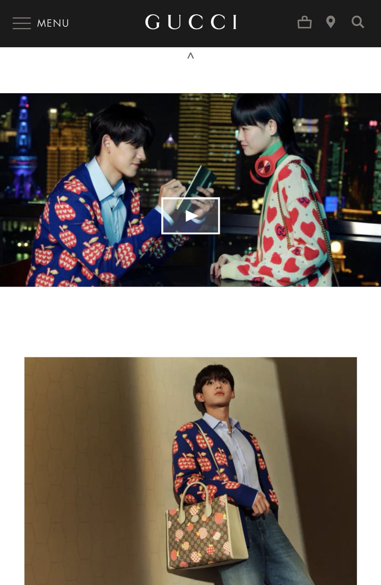 Just a reminder that Lucas is on the front page of the Gucci ‘How We Met’ campaign website again in case you forgot.

Haters keep on hating. It’s our motivation 💅🏼😘

gucci.com/us/en/st/stori…