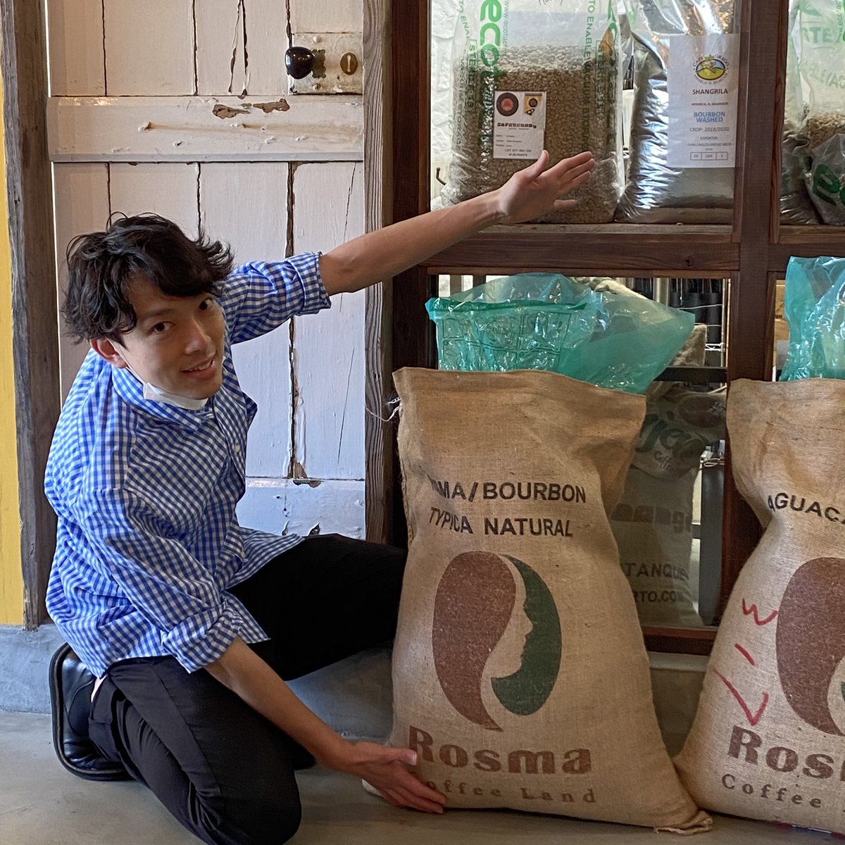 cafetenango's tweet photo. グアテマラから届いたロズマの新豆3ロット。#rosma #guatamala #coffee https://t.co/RZMAE7jreh