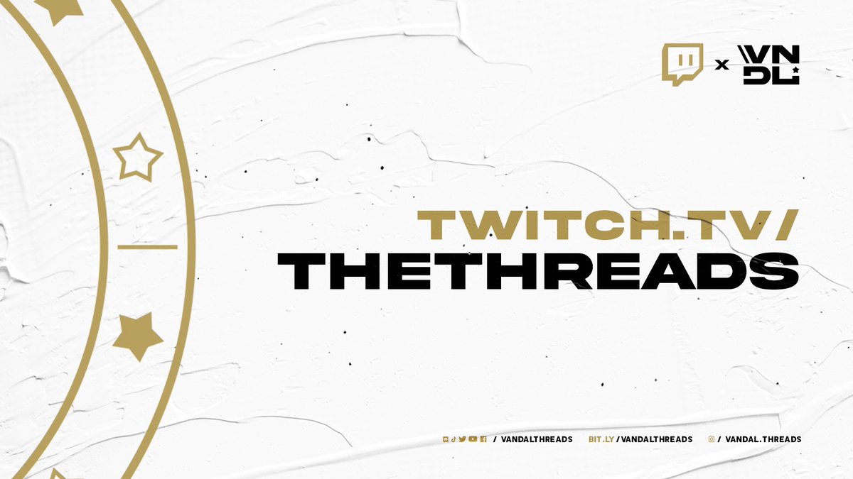 TheThreadsGG's tweet image. Be sure to check out our @Twitch channel!🤯

Plenty of things happening over the next few months with this channel, if we get to affiliate then even better!🤪

📌 Charity Events
📌 Podcasts
📌 IRL Streams
📌 Creator Exclusive Streams

🌐twitch.tv/vandalthreads

#TheThreads