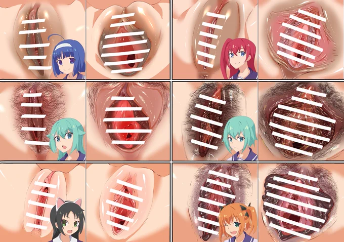 #今年も残りわずかなので今年一番伸びた絵を貼る 
おま〇こ図鑑が人気でした 