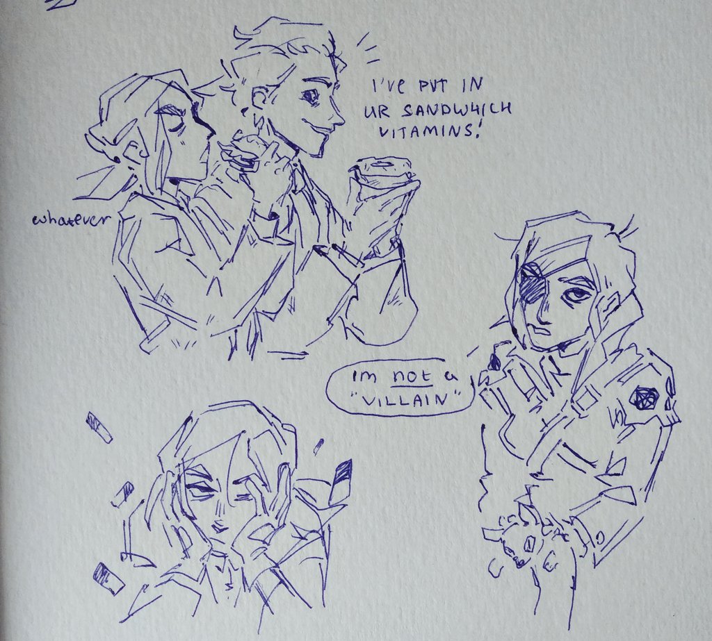 #InsideJob #ReaganRidley 

trad doodles 