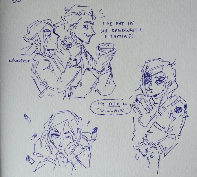 #InsideJob #ReaganRidley 

trad doodles 