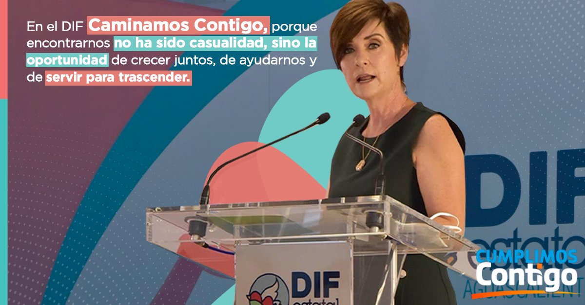 Cinco años de trabajo y buenos resultados para las familias de Aguascalientes. Felicidades a mi esposa Yola y a todo el equipo del DIF estatal por su dedicación. #5toInformeDIF #CumplimosContigo