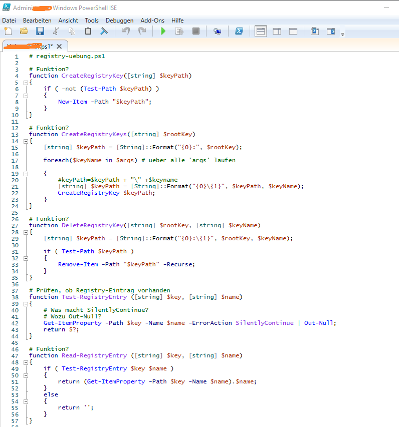 __LillyK3lly__'s tweet photo. Registry task/exercise with #Powershell
#registrykeys #HKCU #Software #Applications
#WomenWhoCode #girlswhocode #womenintech #DEVCommunity #tools #Shell #dfir #ITsecurity #forensics #analysis #learning #windows #Microsoft #project #Science https://t.co/EqW2jsidqI
