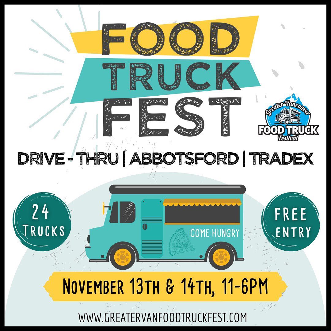 Fraser Valley Tradex (@fvtradex) on Twitter photo SAVE THE DATES. The <a href="/gvfoodtruckfest/">Greater Vancouver Food Trucks</a> is back at Tradex on November 13th + 14th for a weekend of great eats, good times and sweet treats! 🌭 🍩 🍗
#FVTradex #ExploreAbbotsford SAVE THE DATES. The <a href="/gvfoodtruckfest/">Greater Vancouver Food Trucks</a> is back at Tradex on November 13th + 14th for a weekend of great eats, good times and sweet treats! 🌭 🍩 🍗
#FVTradex #ExploreAbbotsford