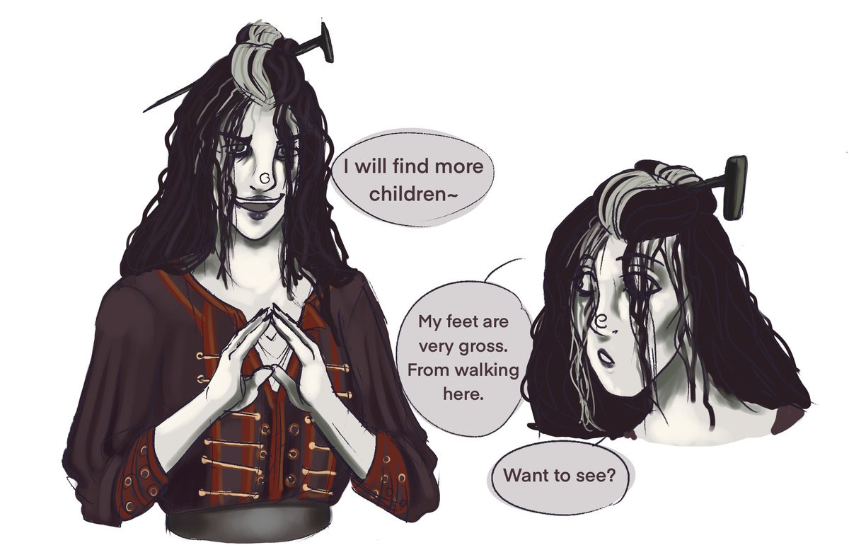 wompertson's tweet photo. Words cannot describe my love for laudna 

#criticalrolefanart 
@Marisha_Ray https://t.co/VfiTwyXvTi