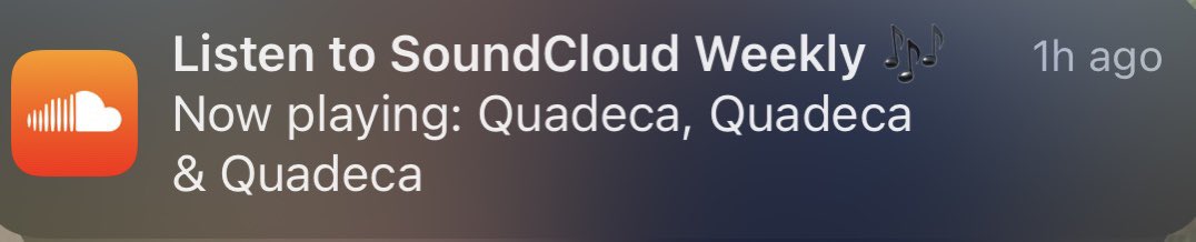 DaltonSevTV's tweet photo. SoundCloud knows what’s up @Quadeca https://t.co/2NVOSDP32z