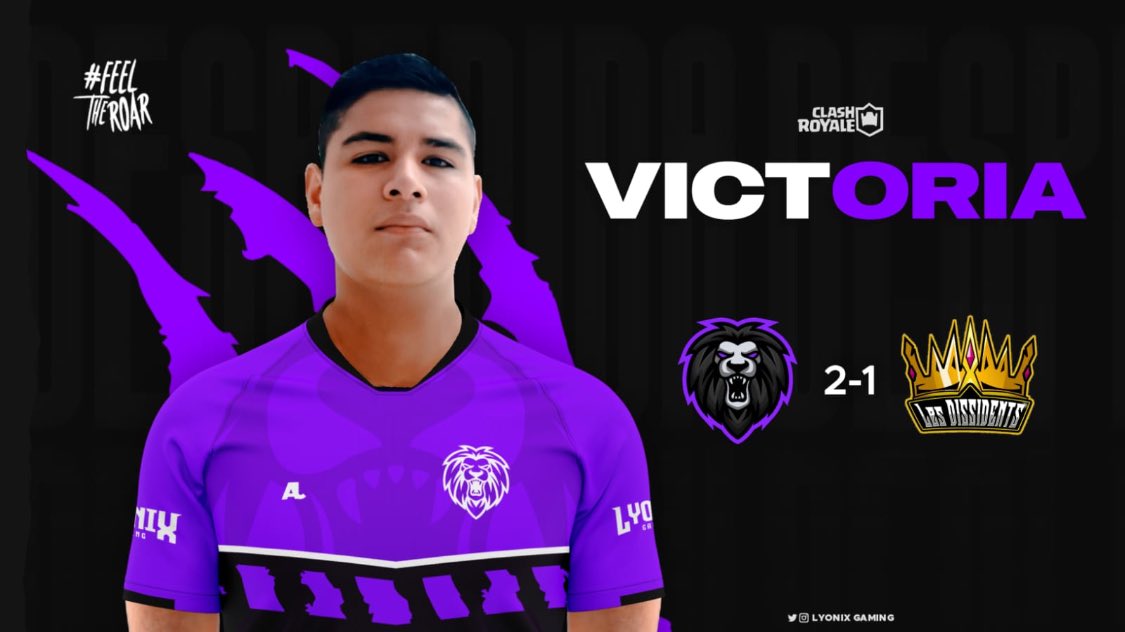 Kaos eSports (@kaosesportsgg) on Twitter photo ¡RESULTADOS!
Tras un duro enfrentamiento le arrebatamos la victoria a este gran rival y logramos la clasificación a semifinales en la #WECSERIES.
🆚|<a href="/LDissidents/">Les Dissidents</a>
🏆|<a href="/WCCFrance/">WEC (World Esport Cup)</a>
✅|2-1
👑|<a href="/AngelReyna_Cr/">Angel Diaz</a>
#FeelTheRoar ¡RESULTADOS!
Tras un duro enfrentamiento le arrebatamos la victoria a este gran rival y logramos la clasificación a semifinales en la #WECSERIES.
🆚|<a href="/LDissidents/">Les Dissidents</a>
🏆|<a href="/WCCFrance/">WEC (World Esport Cup)</a>
✅|2-1
👑|<a href="/AngelReyna_Cr/">Angel Diaz</a>
#FeelTheRoar