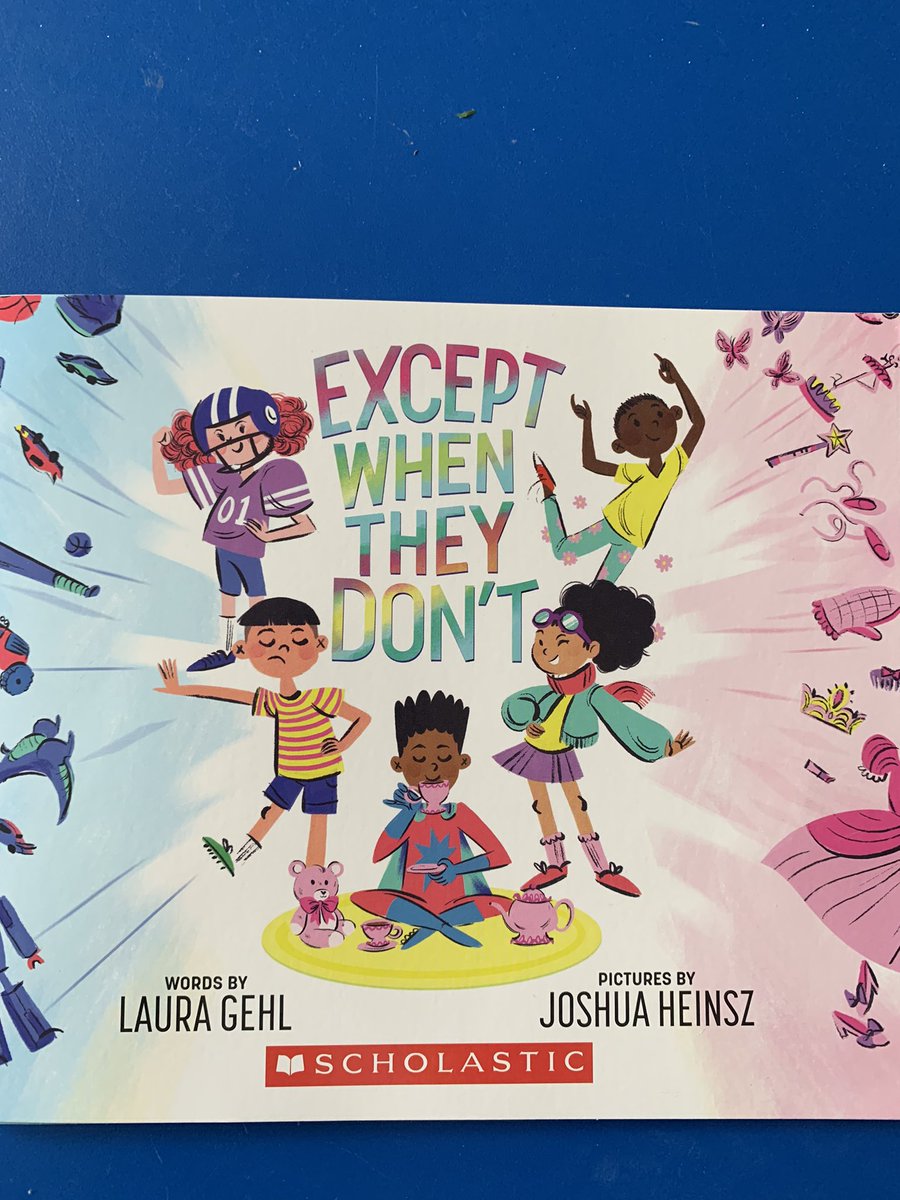 Today, someone said, “boys can’t use a pink lunchbox”. In response, we read this book and talked about all of the amazing things girls AND boys can do. Our kindies decided boys and girls can do anything they want to do. <a href="/TLDSBEquity/">TLDSB Equity & Inclusion Task Force</a> <a href="/FenelonTownship/">Fenelon Township PS</a>