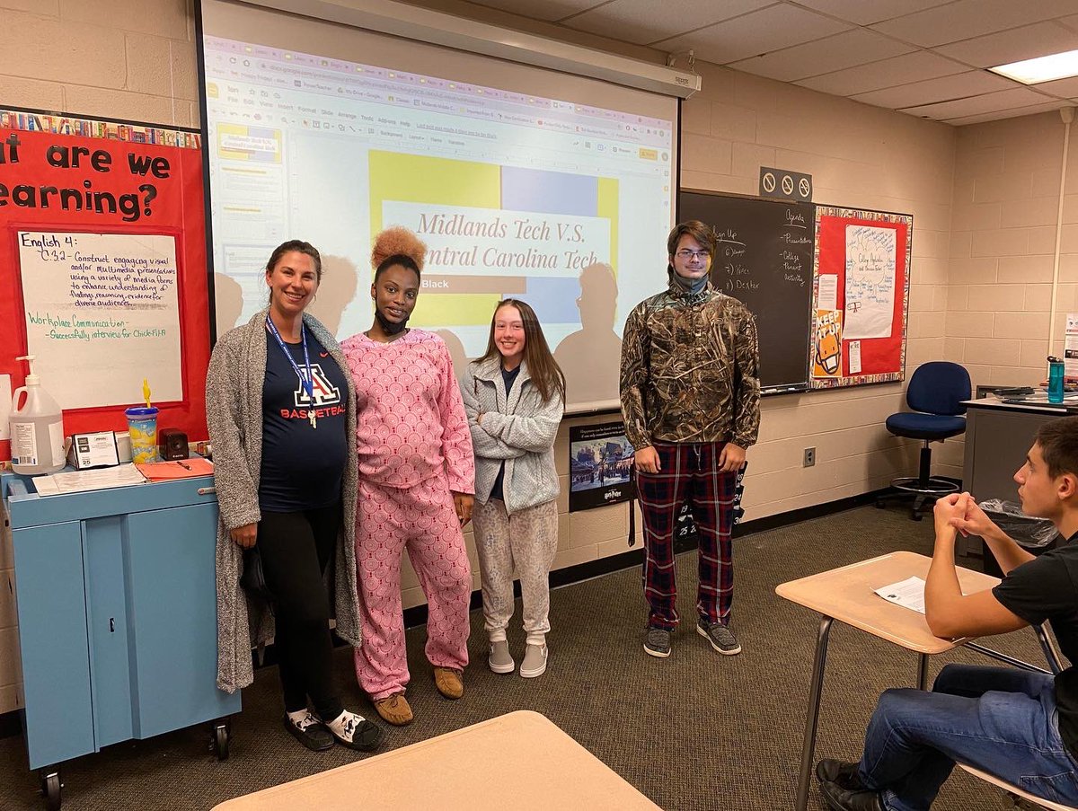 It’s spirit week at MMC! I could do PJ day every day!