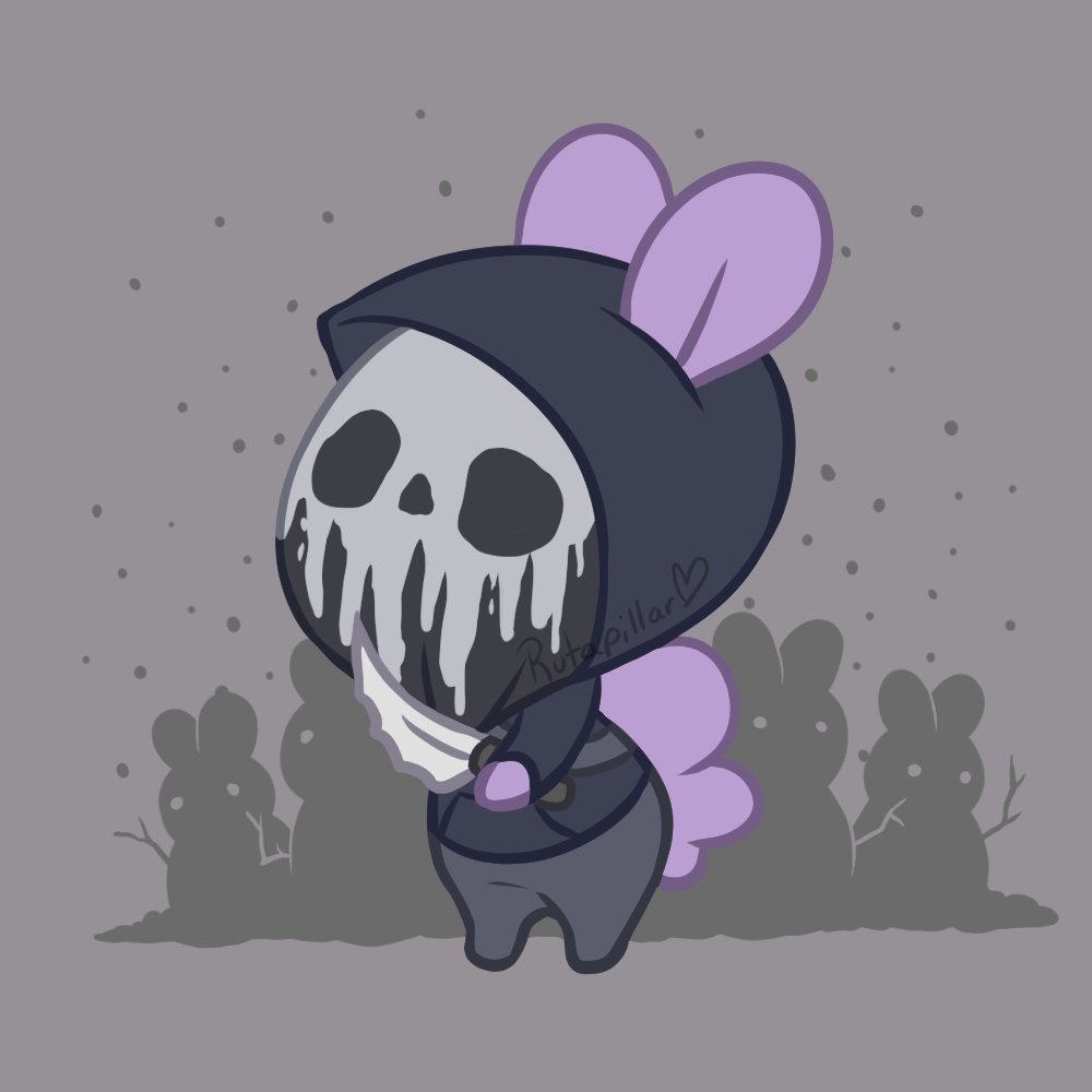 rutapillar's tweet photo. Somebunnies like playing in the snow with their friends ☃️💖
#Drawtober #DeadByDaylight #DBD #Legion #bunny https://t.co/6qfllsWdh4
