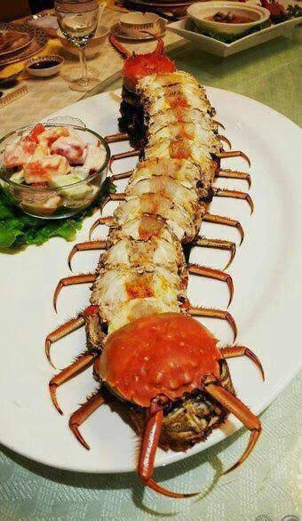 見た目やばくて草生える。でも凄く美味しそうな「カニ料理」